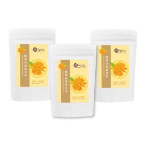 【慢悠仙】阿里山油菊花茶25g X3袋(免運/花瓣/可沖40壺/無咖啡因花草養生茶) (買三送一)